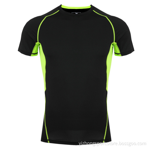 Moisture Wicking Dry Fit T-shirt Tight Grey